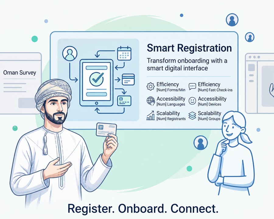 Electronic registration illustration